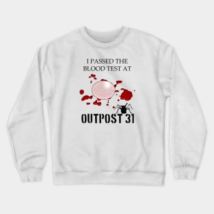 Blood Test Crewneck Sweatshirt